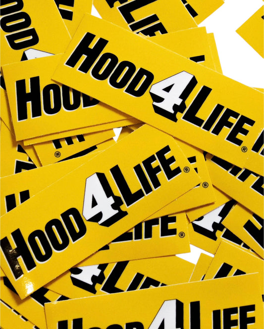 HOOD 4 LIFE STICKER