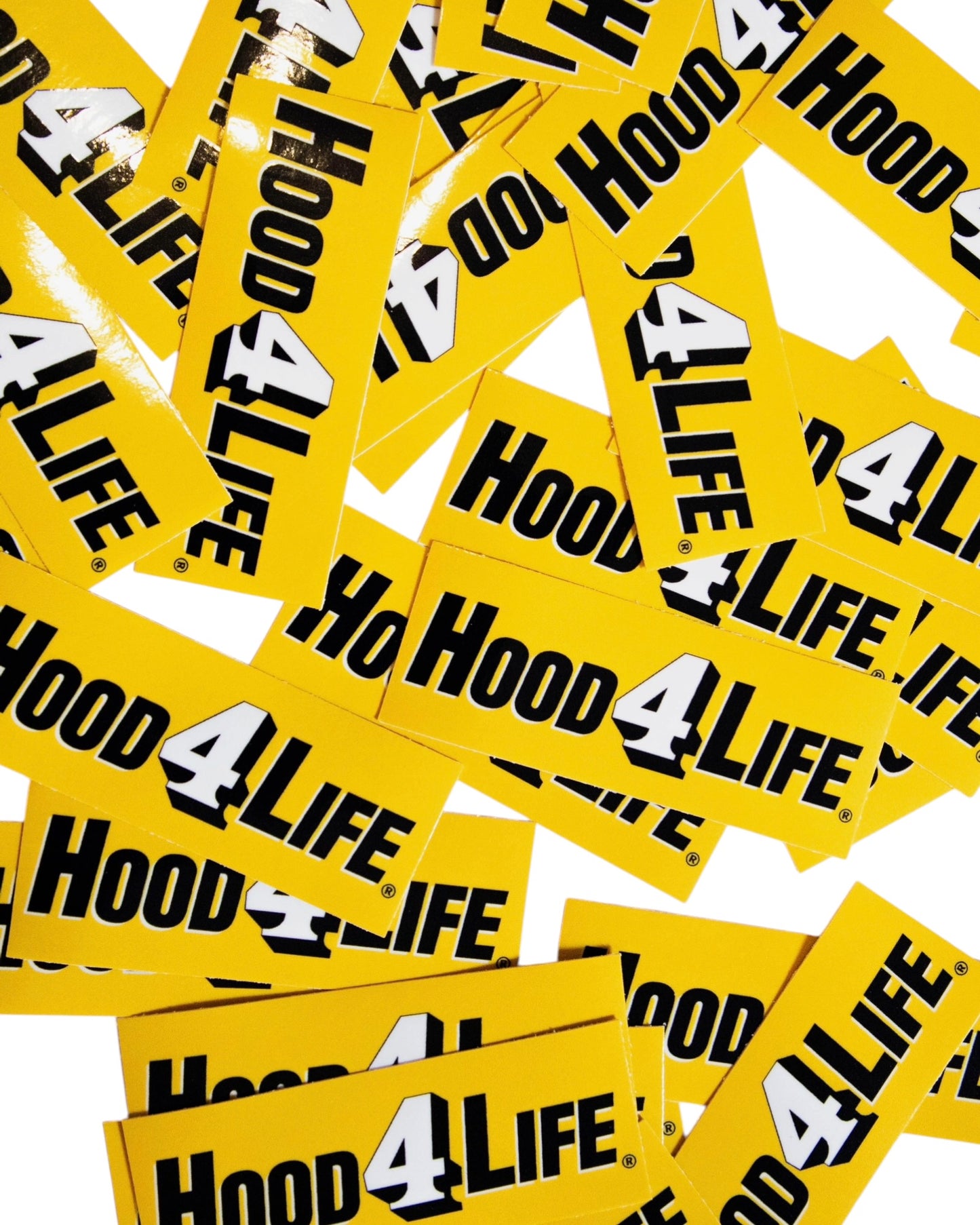 HOOD 4 LIFE STICKER