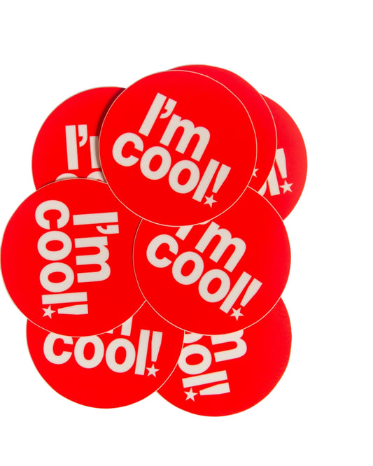 I'M COOL! STICKER