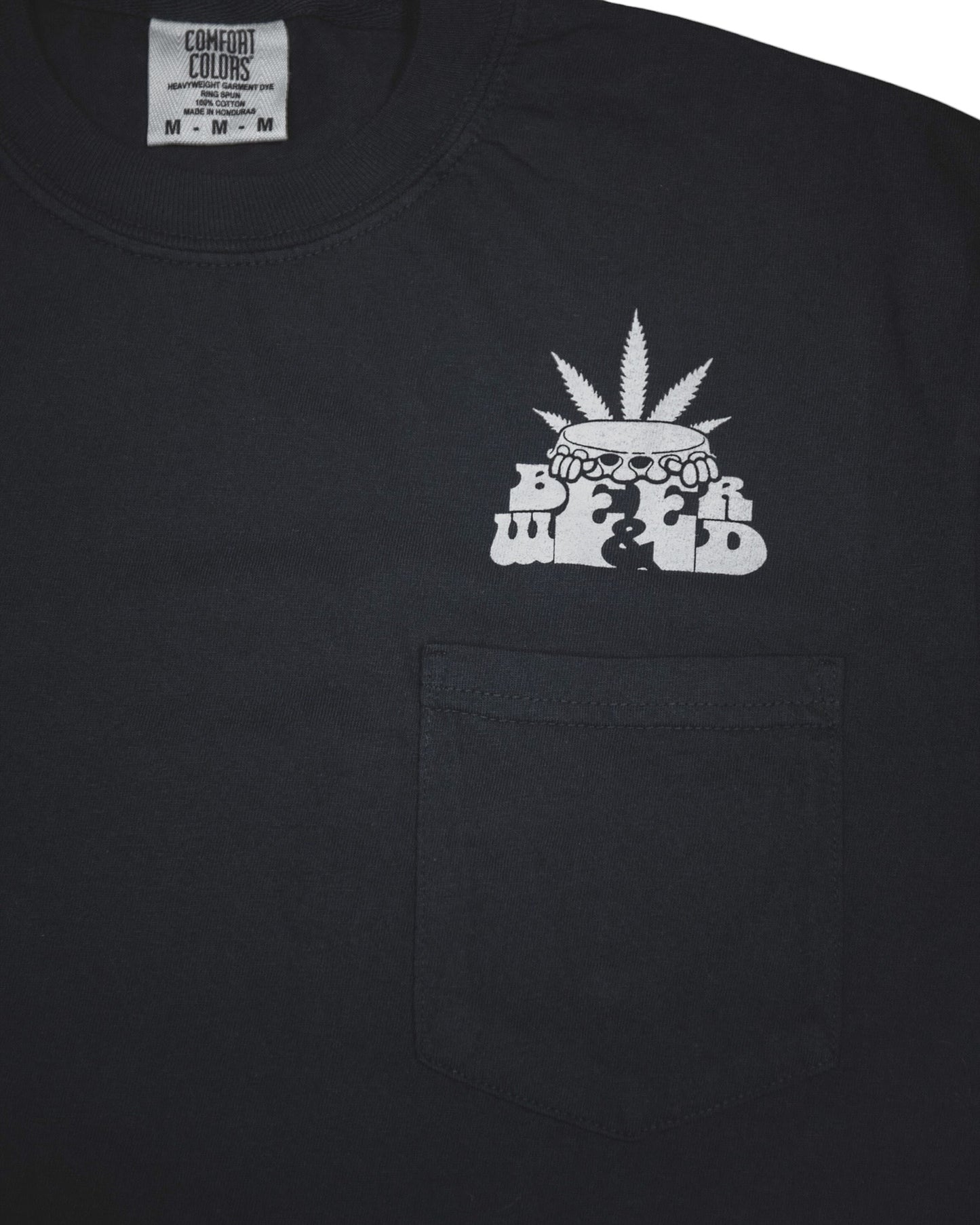 BEER & WEED POCKET TEE
