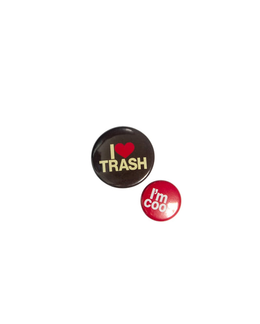 I LOVE TRASH PIN
