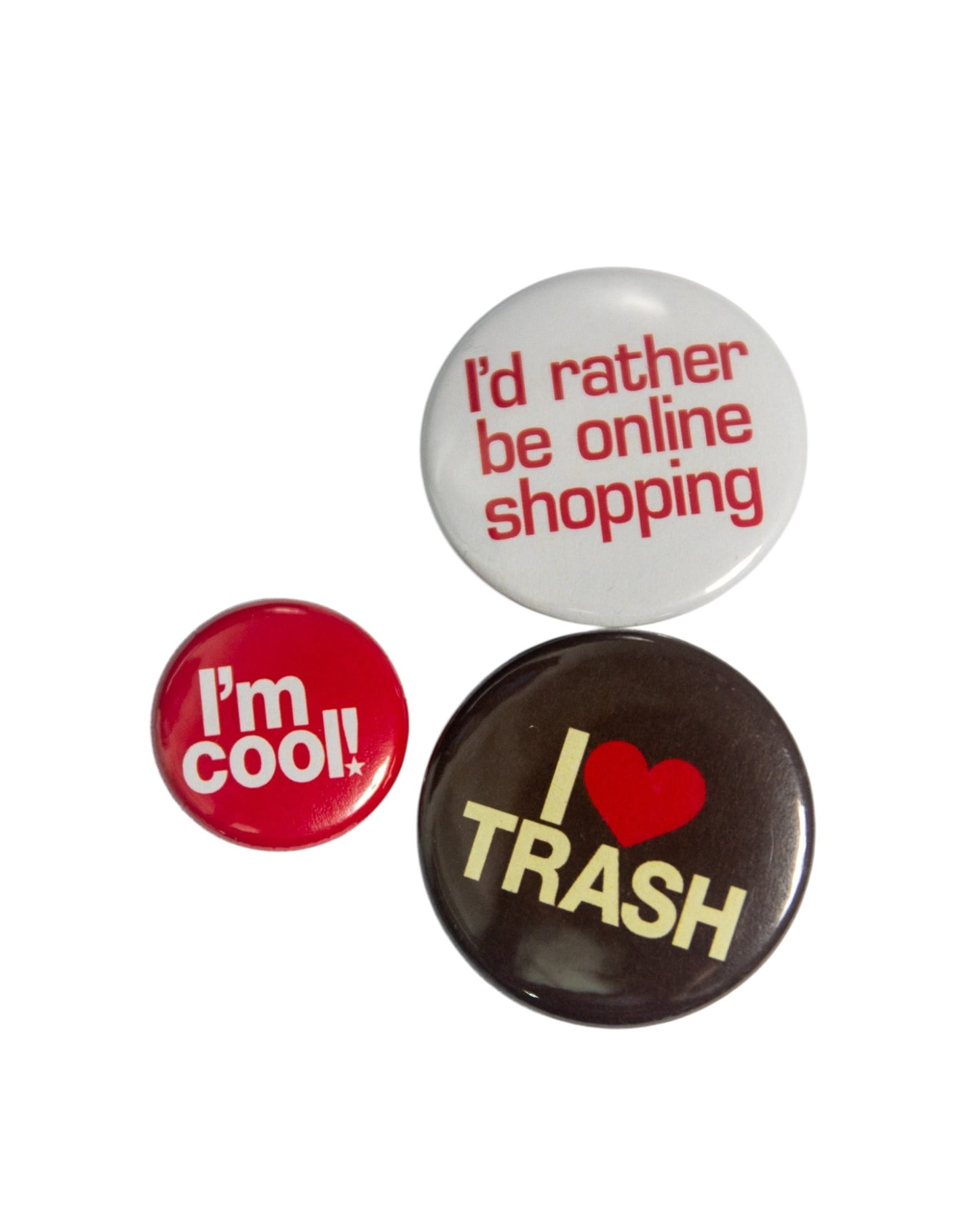 I LOVE TRASH PIN