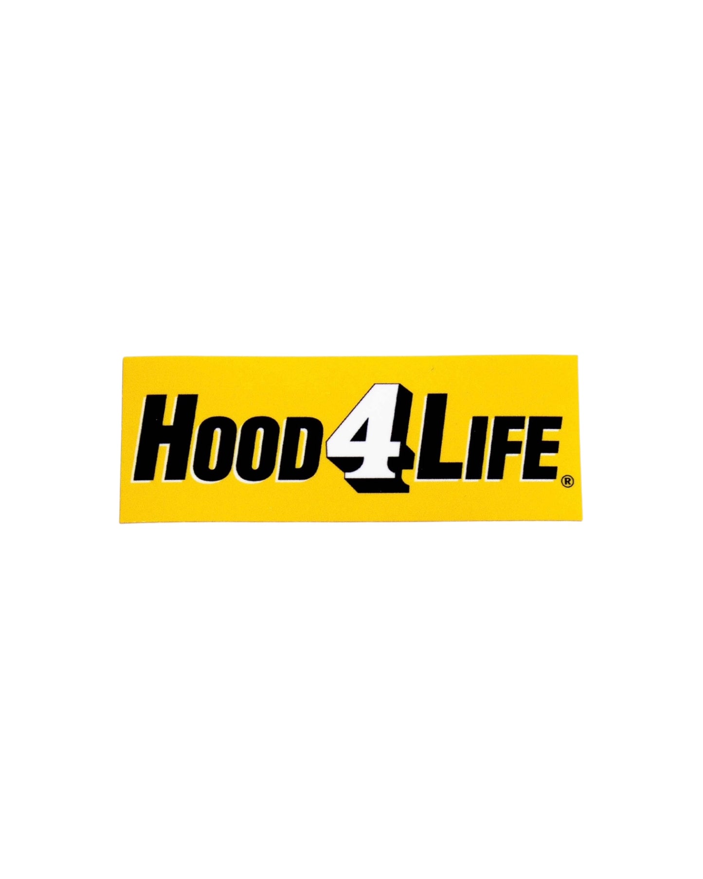 HOOD 4 LIFE STICKER