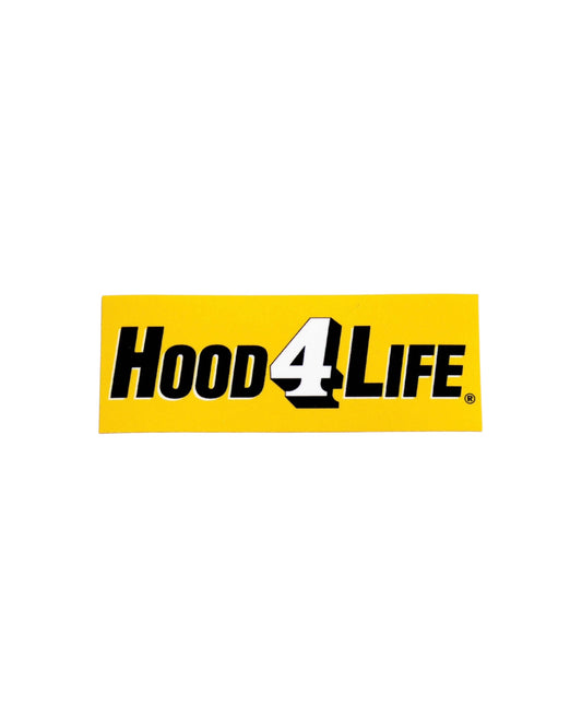 HOOD 4 LIFE STICKER